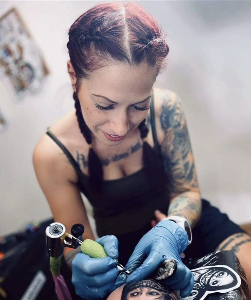 Fun skull tat I did today at Inkcredible Tattoo in Danville IL. | Instagram