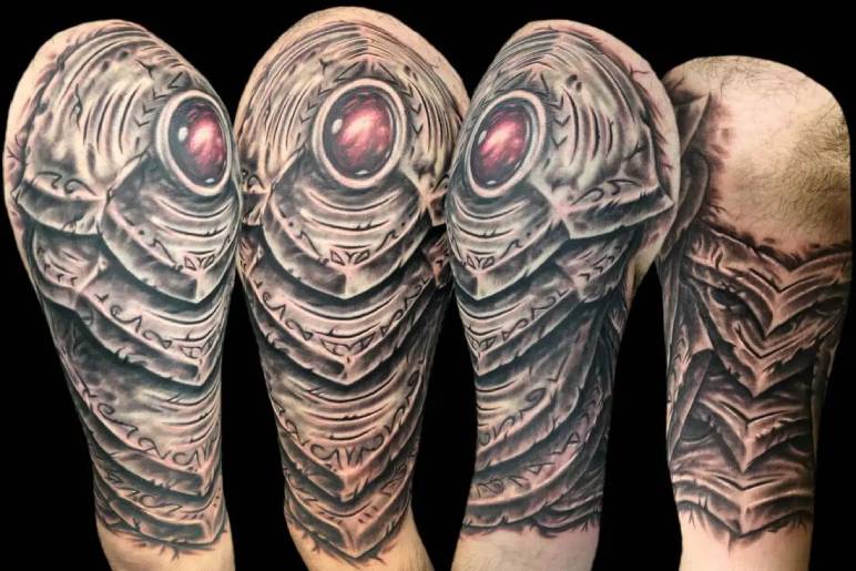 The Origins of Biomech Tattoos