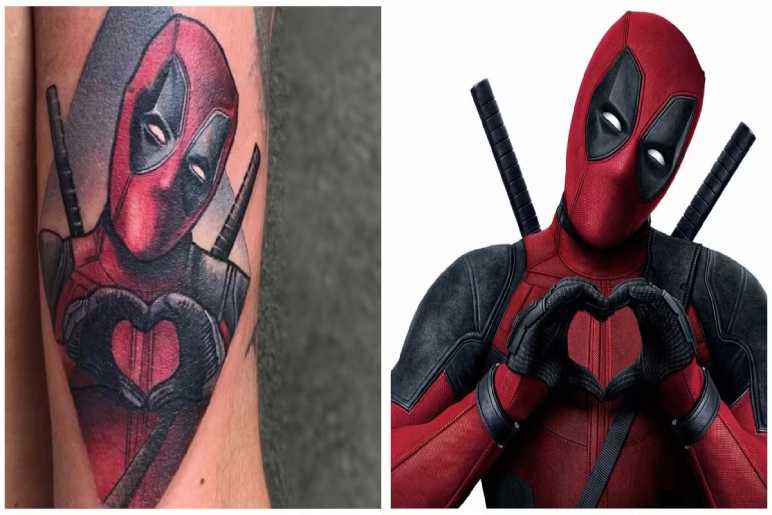 Popular Deadpool Tattoo Ideas