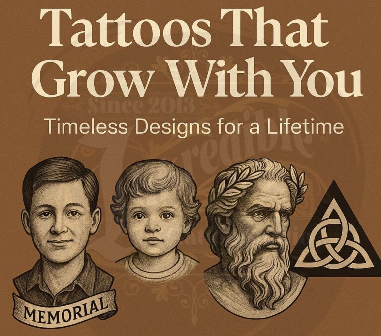 Read more about the article Tattoos That Grow With You: Timeless Tattoo Ideas That Never Go Out of Style