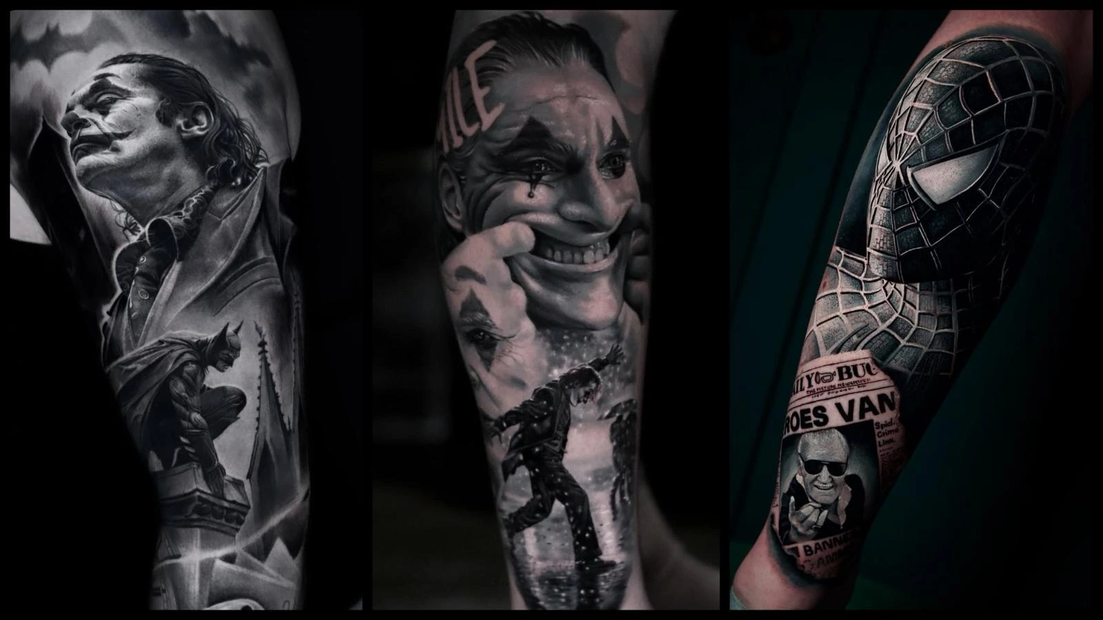 Black and Grey Tattoos