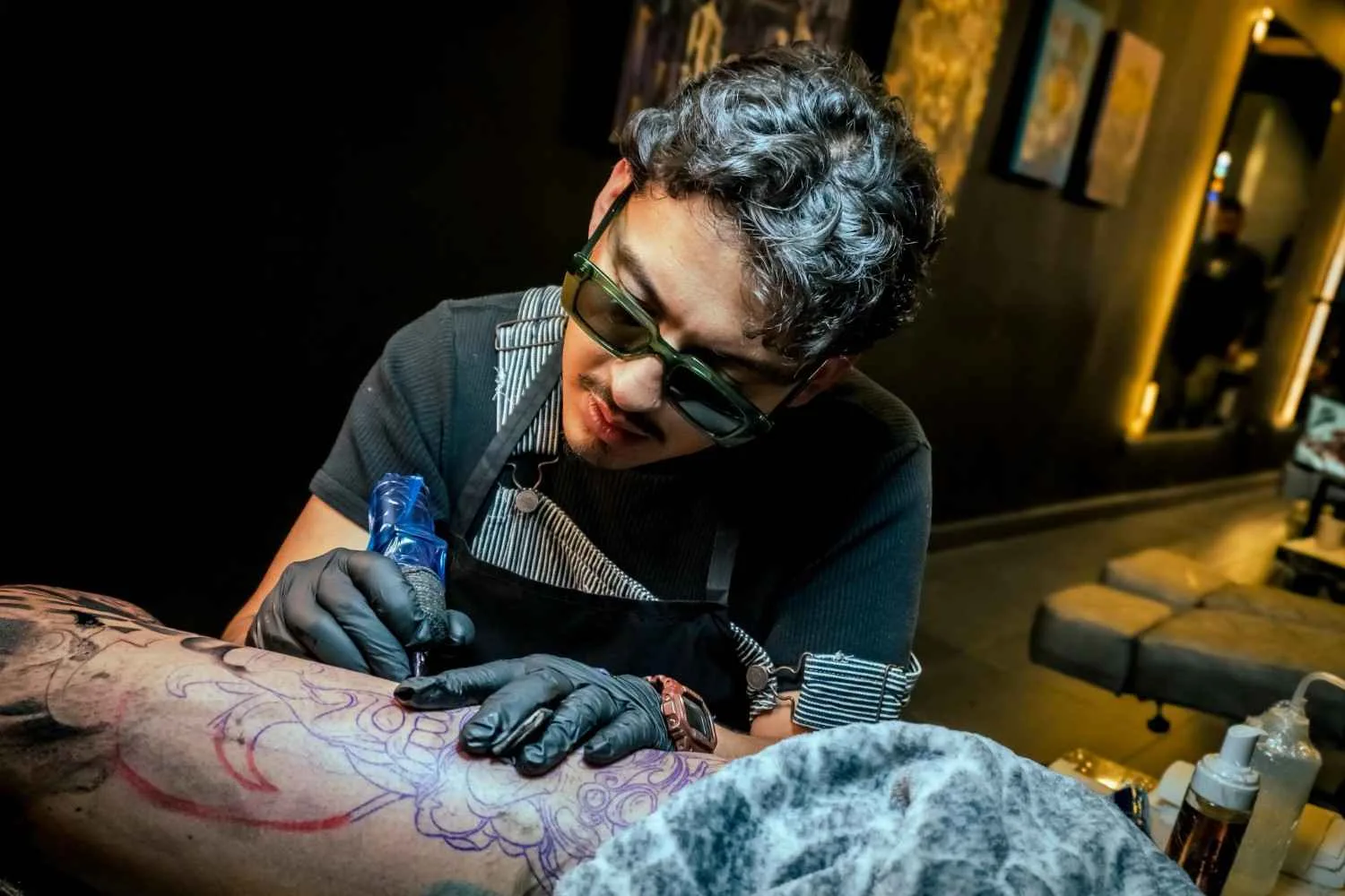 Andres tattoo artist portrait