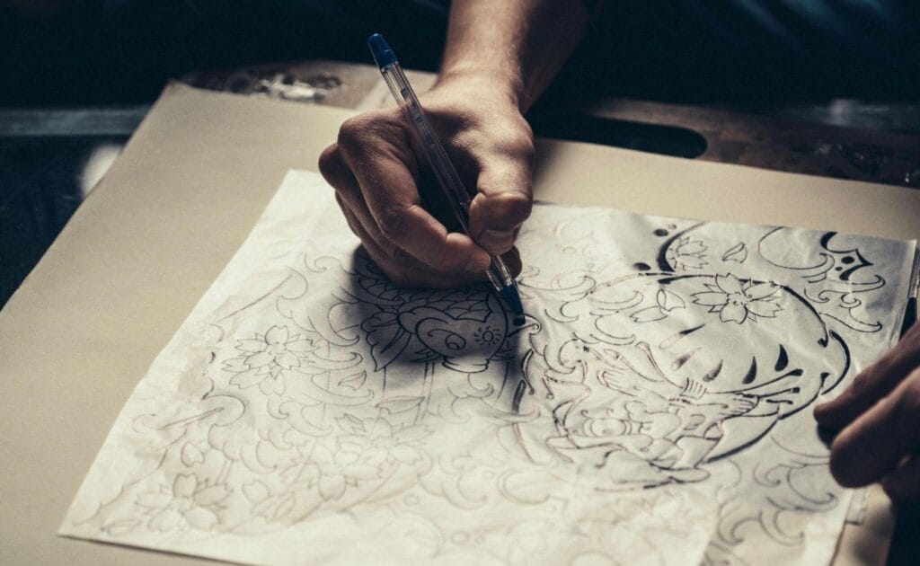 custom tattoos and flash tattoos