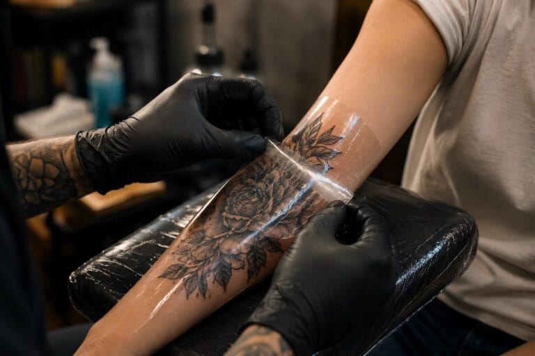 Read more about the article Tattoo Aftercare: The Complete Healing Guide (Day by Day)